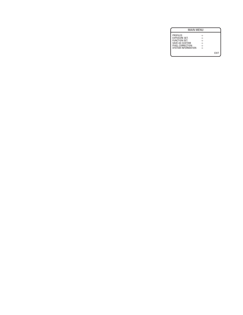 Main menu | Pelco C2946M-D User Manual | Page 17 / 32