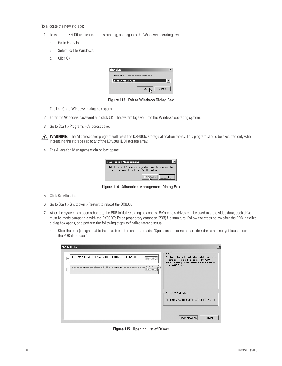 Pelco Dx8000 User Manual | Page 90 / 96