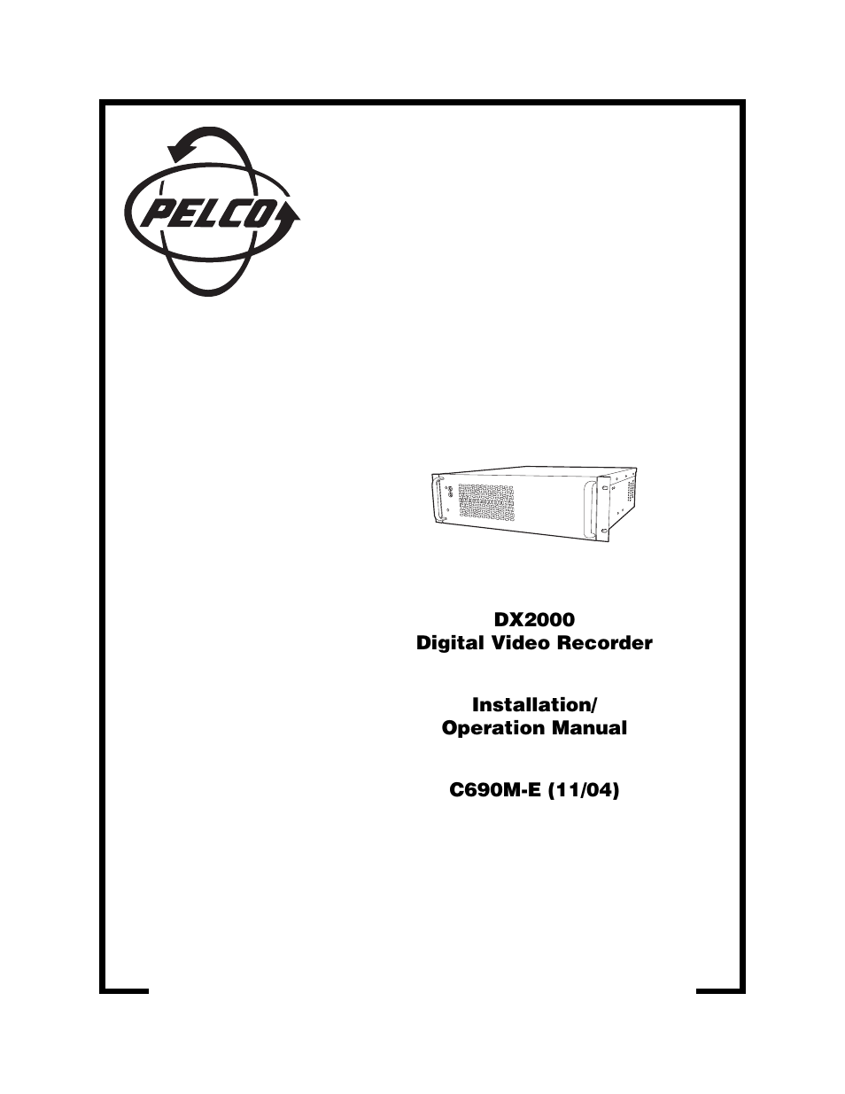 Pelco DX2000 User Manual | 114 pages