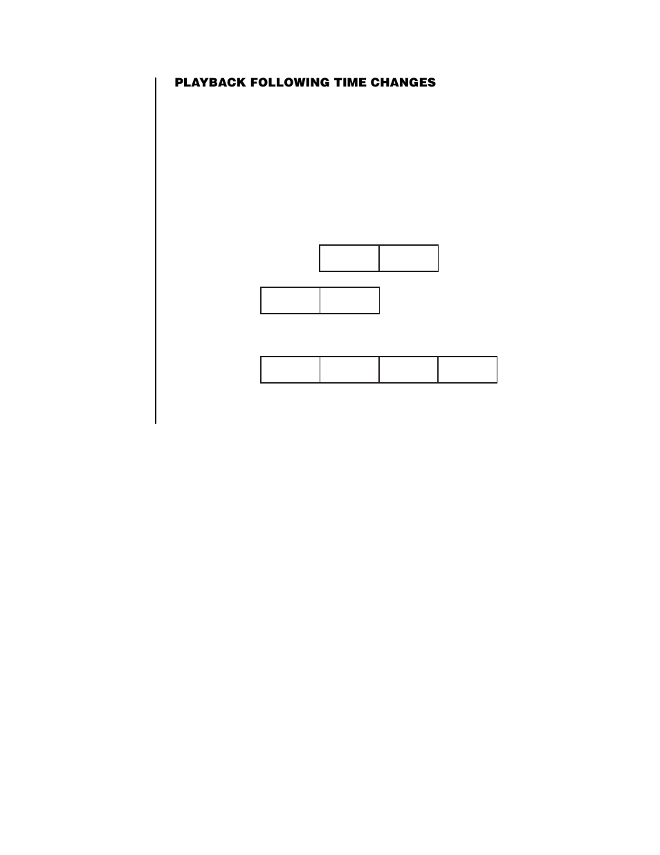 Playback following time changes | Pelco DX2000 User Manual | Page 92 / 114