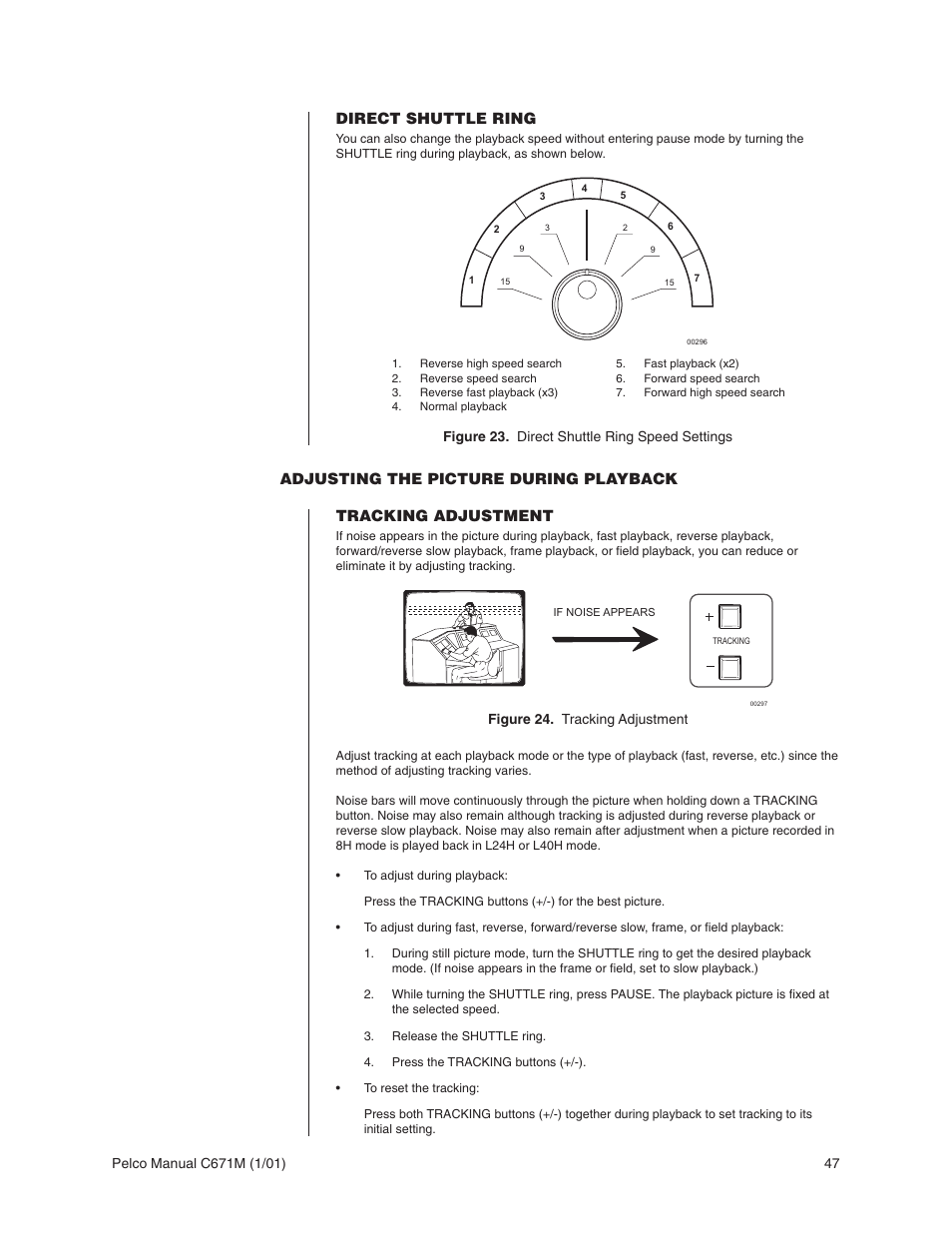 Direct shuttle ring | Pelco TLR3040 User Manual | Page 47 / 58
