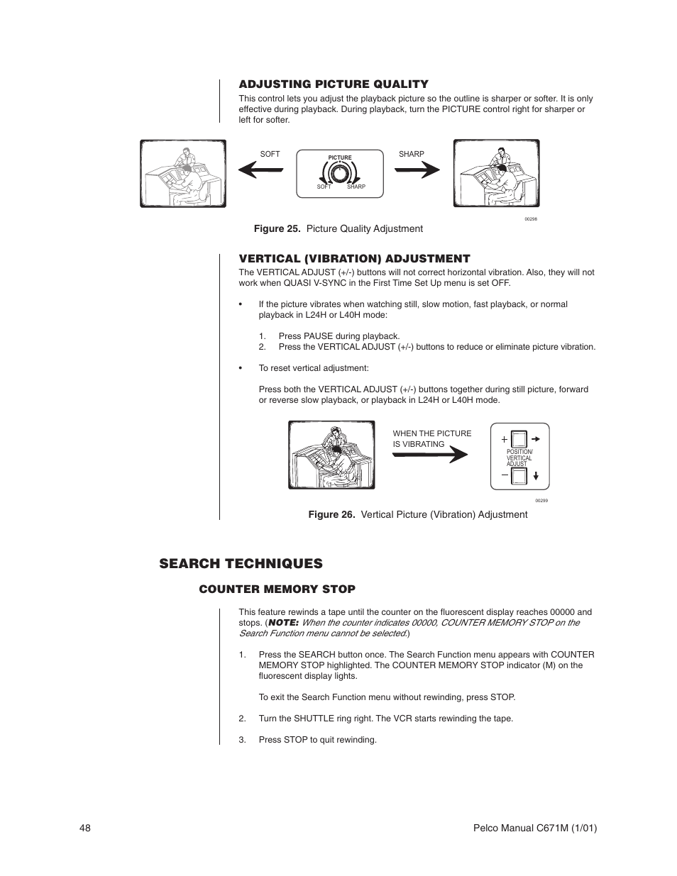 Search techniques | Pelco TLR3040 User Manual | Page 48 / 58