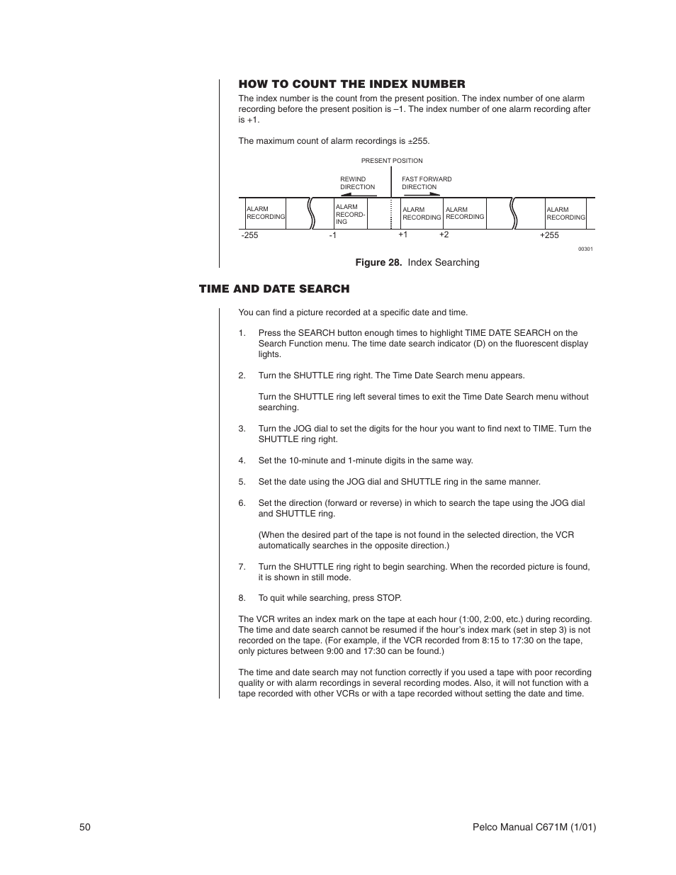Pelco TLR3040 User Manual | Page 50 / 58
