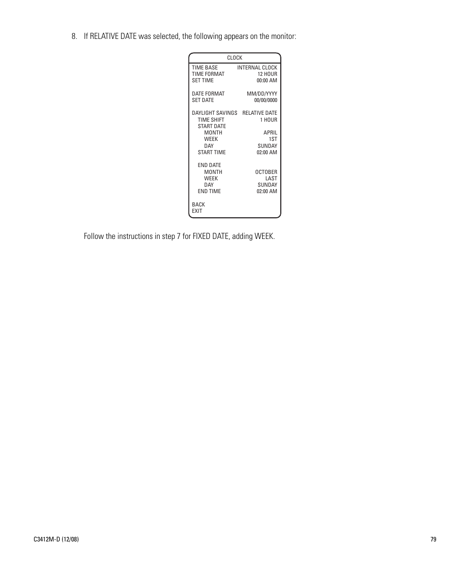 Pelco SPECTRA C3412M-D User Manual | Page 79 / 100