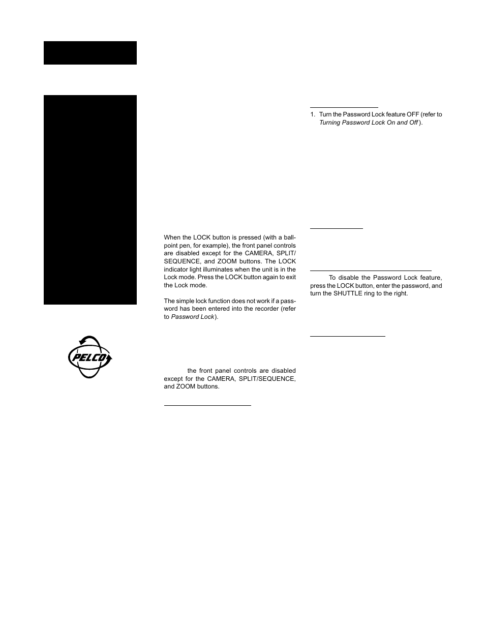 Pelco DX3000 User Manual | 85 pages