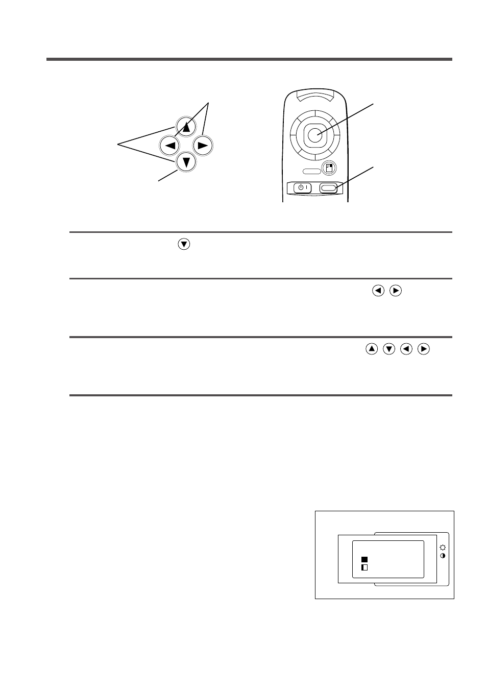 Using the menus, Storing your settings | Proxima ASA DP5800 User Manual | Page 12 / 29