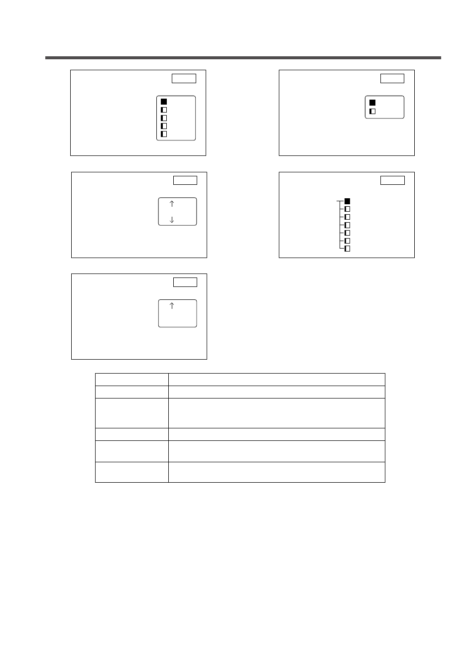 Using the menus (continued) | Proxima ASA DP5800 User Manual | Page 16 / 29