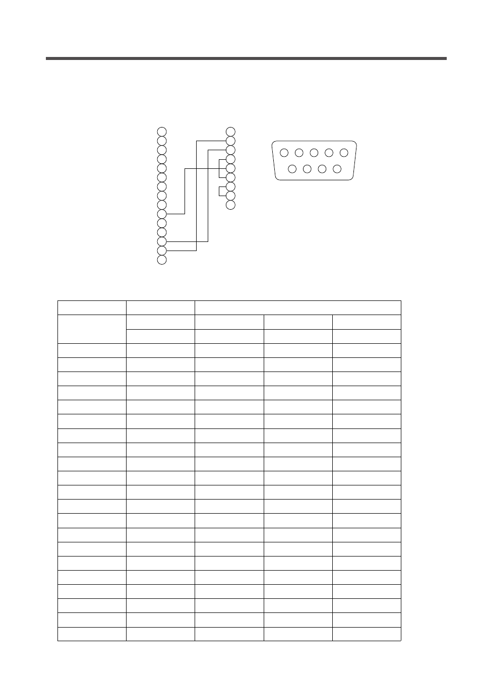 Connecting to a control signal (continued), 3 . communication settings, 4 . control command codes | Proxima ASA DP5800 User Manual | Page 22 / 29