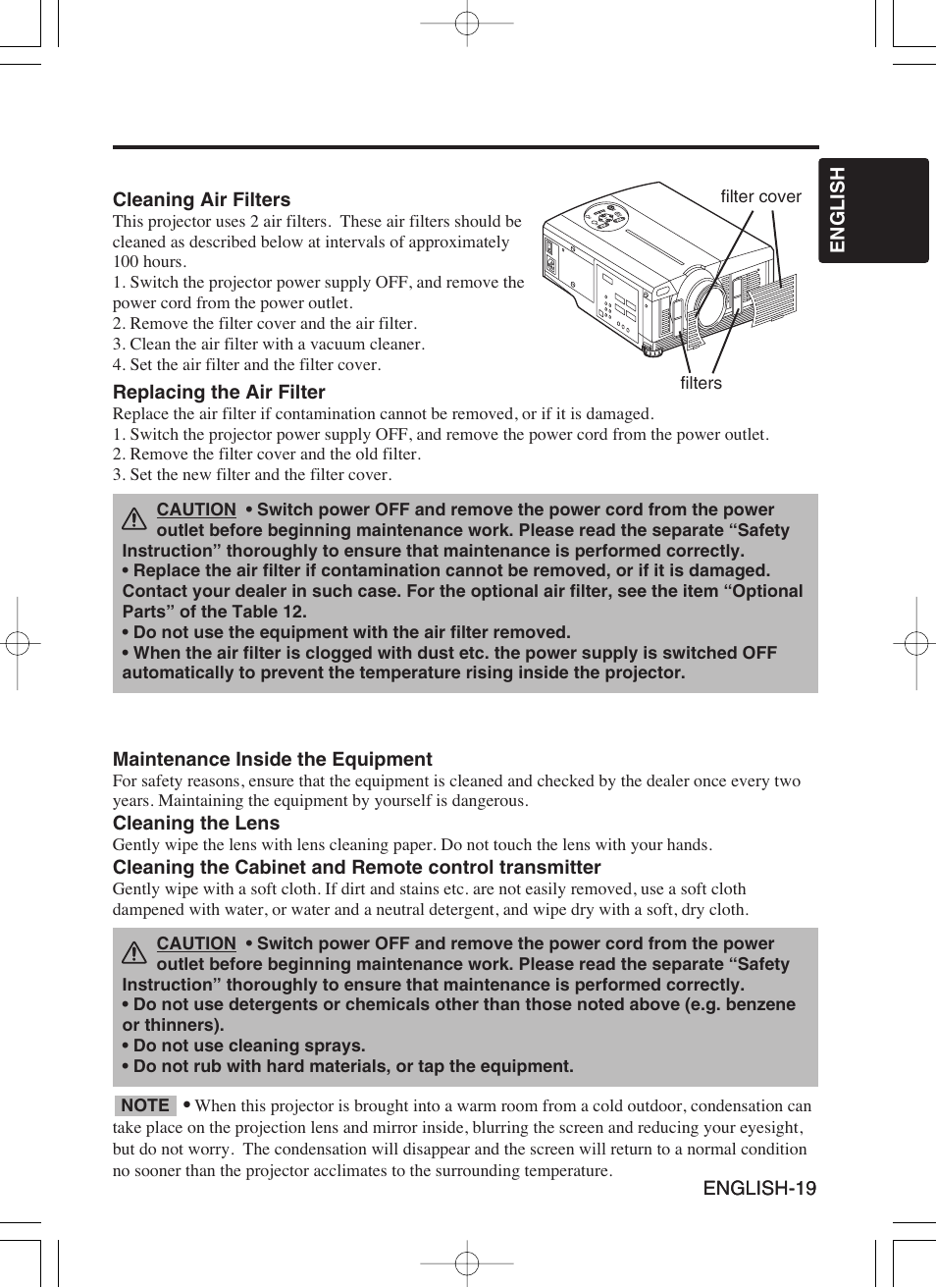 Proxima ASA Proxima DP6870 User Manual | Page 21 / 47
