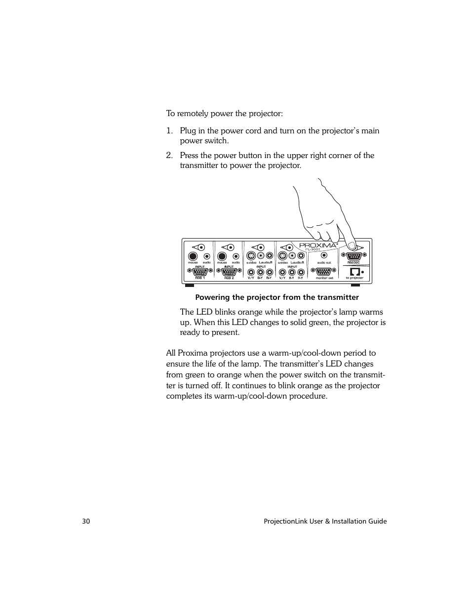Proxima ASA PL-300E User Manual | Page 38 / 64