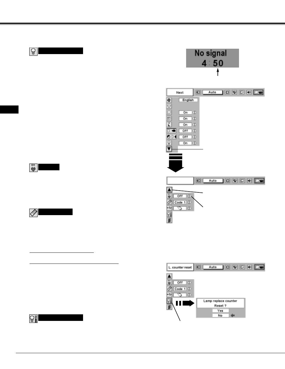 Setting | Proxima ASA Proxima DP9270 User Manual | Page 36 / 46