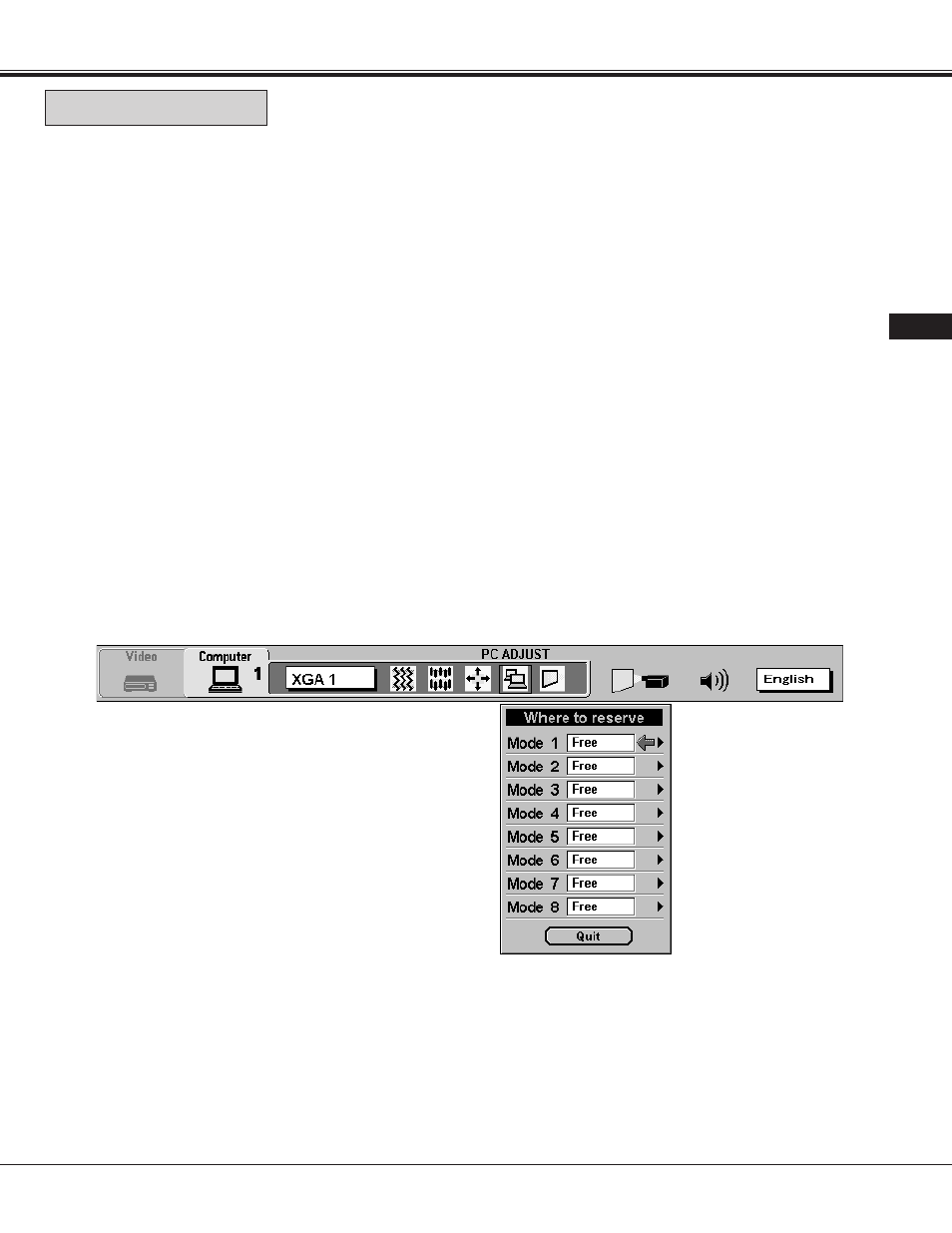 Pc adjustment | Proxima ASA 9260/9240 User Manual | Page 41 / 55