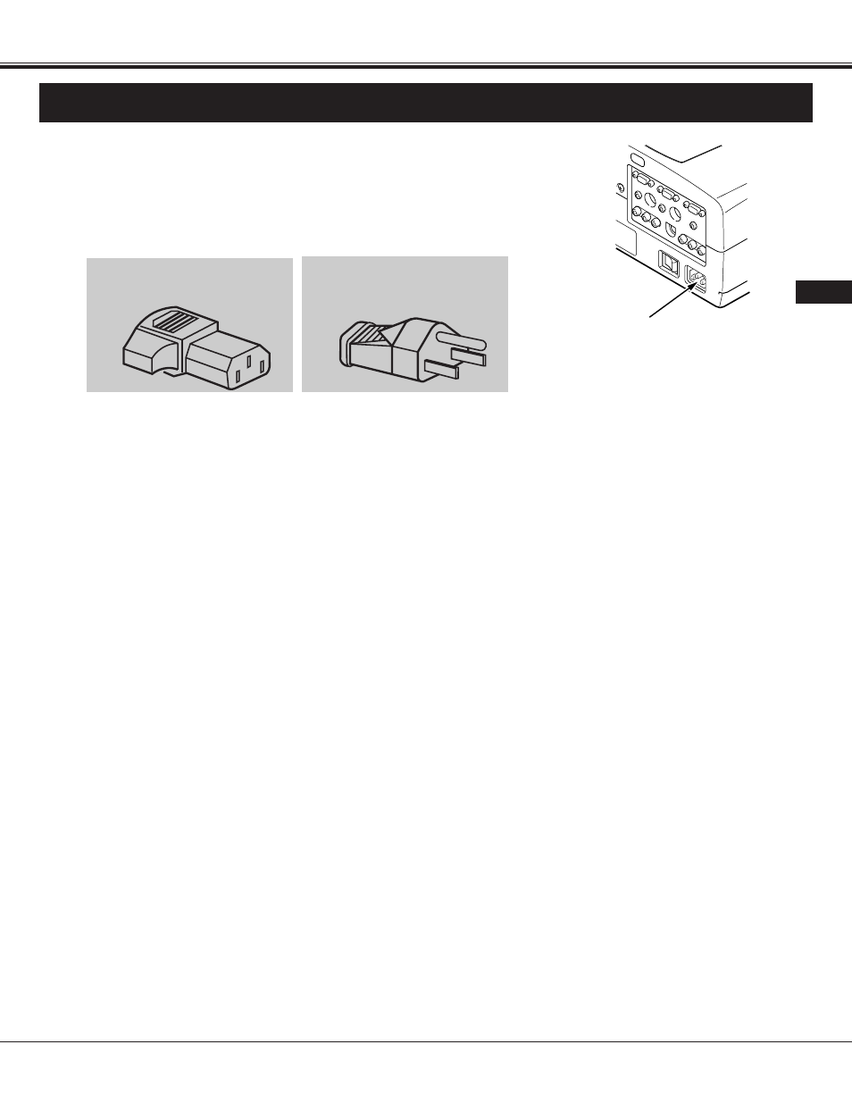 Power requirements | Proxima ASA 9260/9240 User Manual | Page 9 / 55