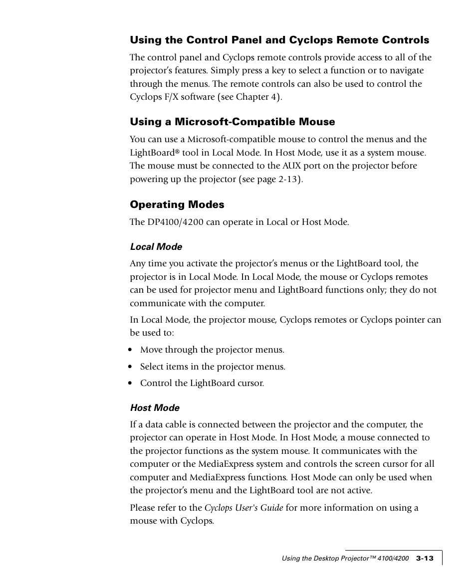 Proxima ASA 4100/4200 User Manual | Page 38 / 83