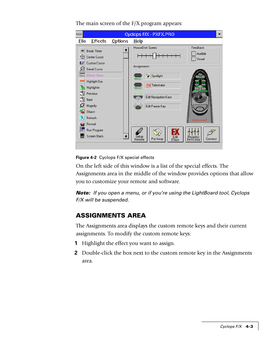 Proxima ASA 4100/4200 User Manual | Page 58 / 83