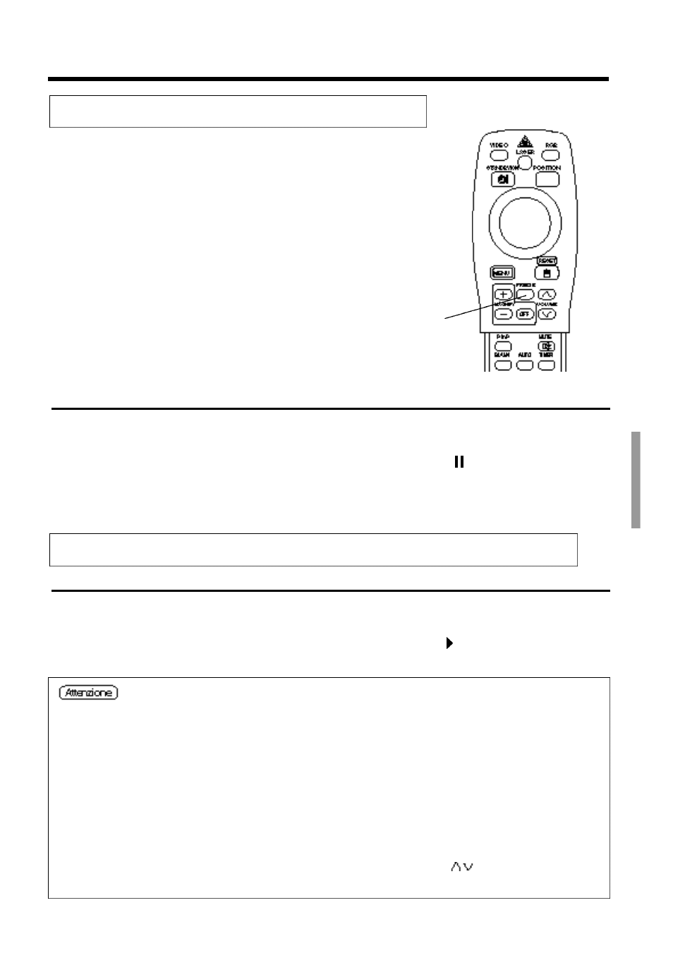 Operazioni di base (segue), Funzione freeze (fermo immagine) | Proxima ASA Proxima DP6850 User Manual | Page 123 / 144