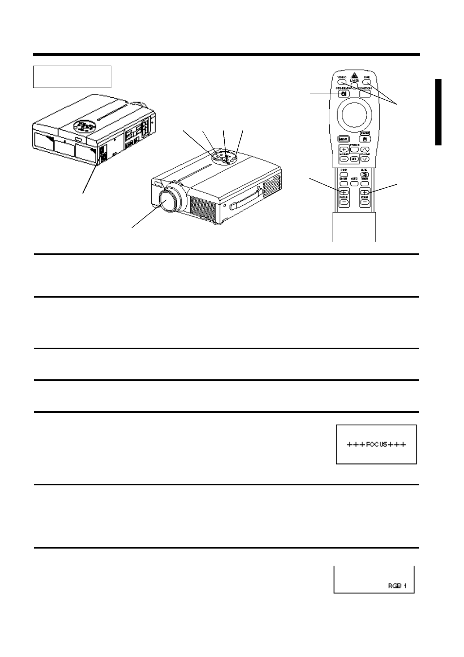 Basic operations | Proxima ASA Proxima DP6850 User Manual | Page 13 / 144