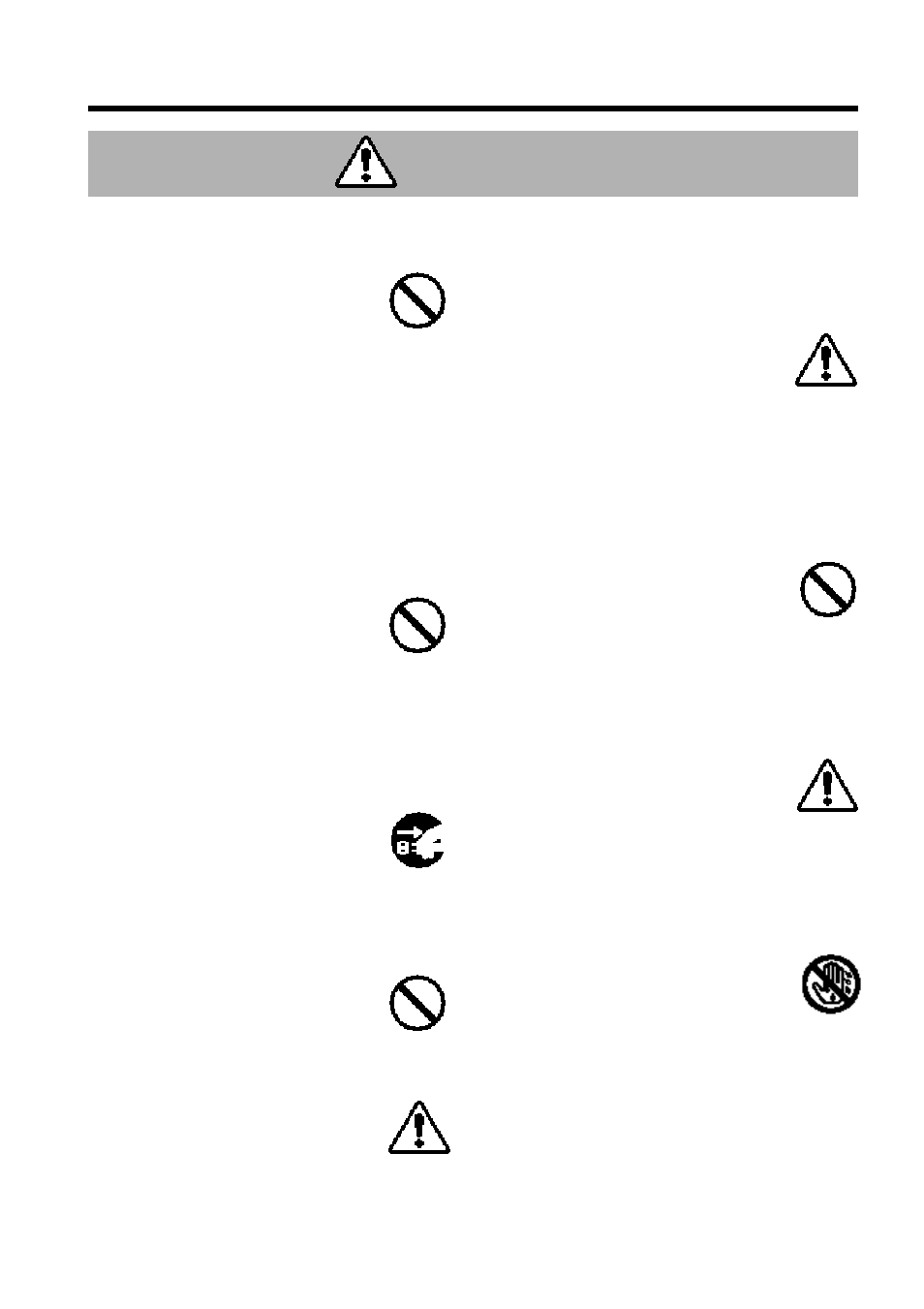Caution | Proxima ASA Proxima DP6850 User Manual | Page 6 / 144