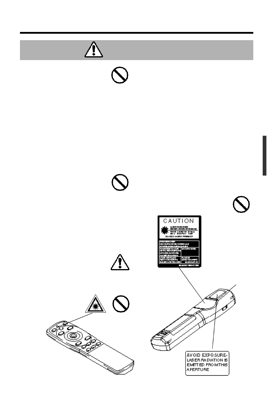 Attention | Proxima ASA Proxima DP6850 User Manual | Page 77 / 144