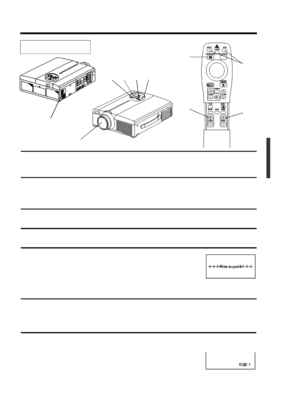 Fonctionnement de base | Proxima ASA Proxima DP6850 User Manual | Page 85 / 144