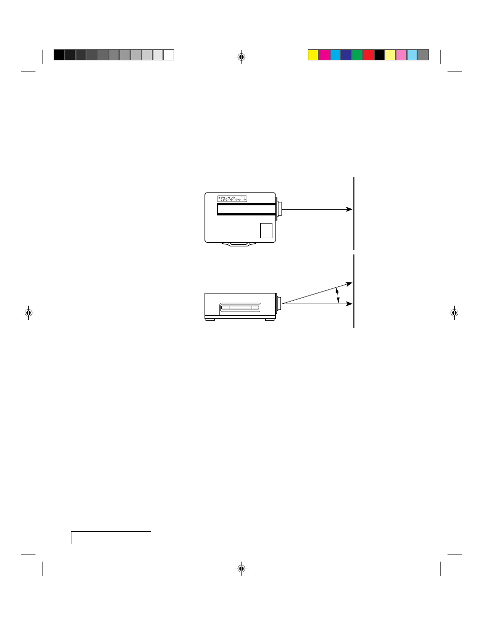 Getting started positioning the projector | Proxima ASA Proxima DP5500 User Manual | Page 12 / 53