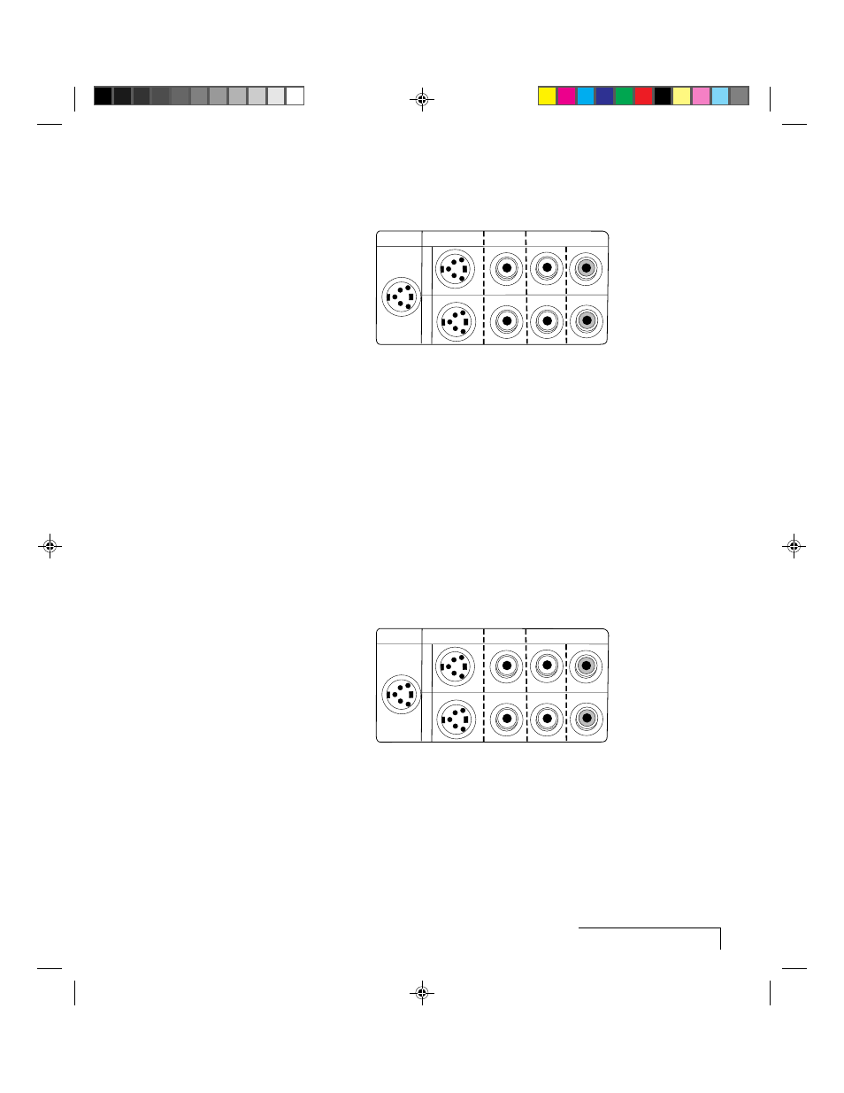 Connecting composite video, Connecting an s-video source | Proxima ASA Proxima DP5500 User Manual | Page 21 / 53