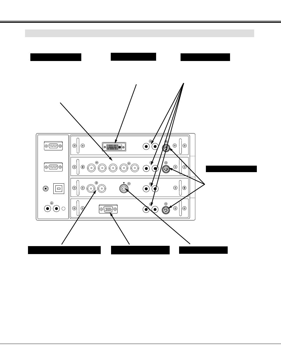 Dvi input terminal | Proxima ASA Proxima PROAV9350 User Manual | Page 12 / 52