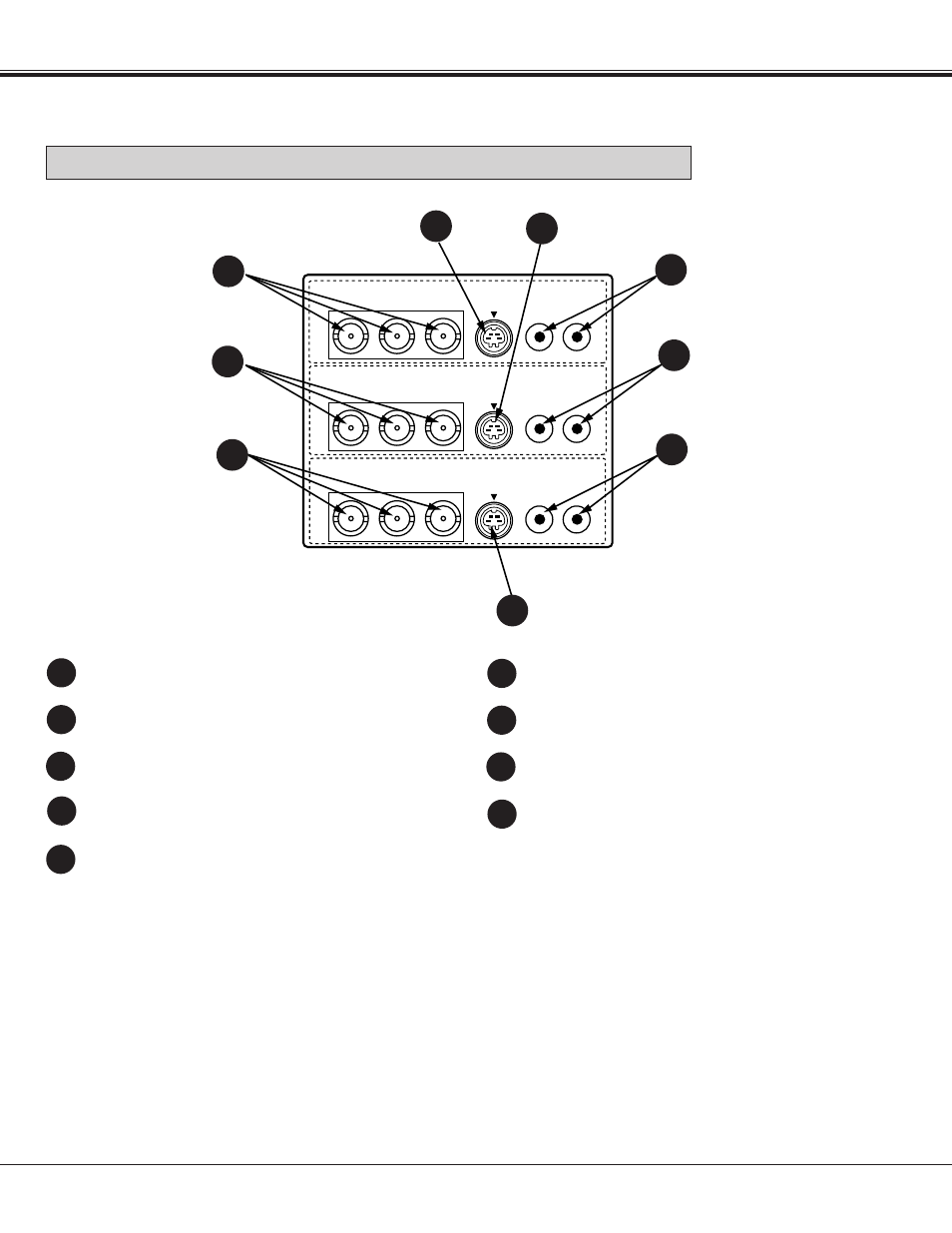 Connecting the projector | Proxima ASA Pro AV 9400L User Manual | Page 11 / 58