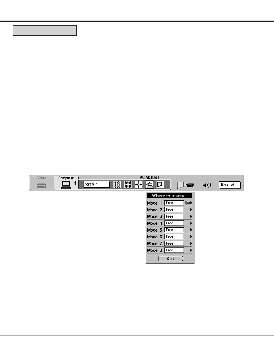 Pc adjustment | Proxima ASA Pro AV 9400L User Manual | Page 45 / 58
