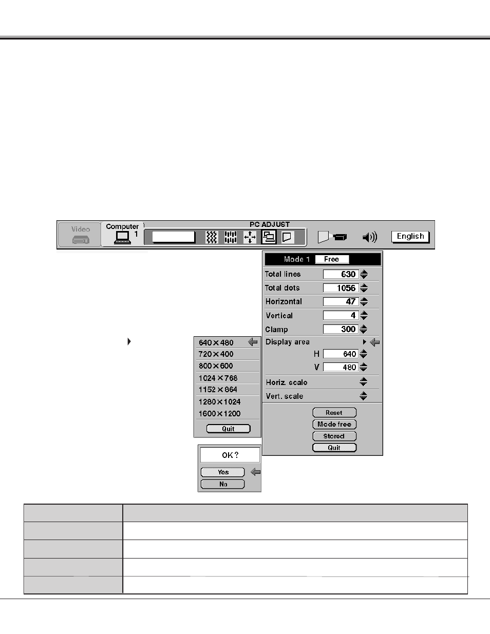 Proxima ASA Pro AV 9400L User Manual | Page 47 / 58