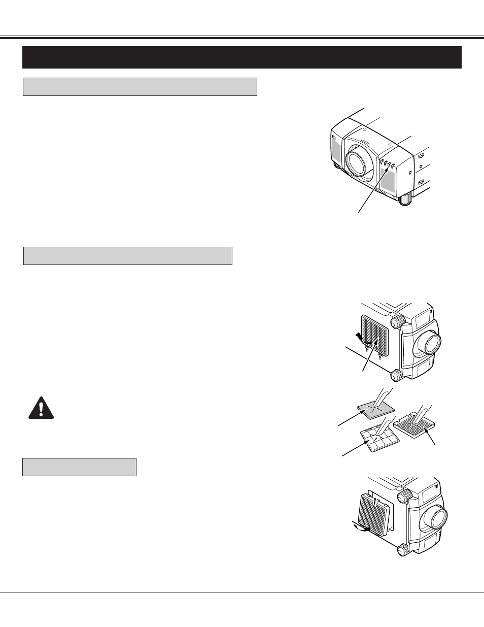 Appendix, Meintenance | Proxima ASA Pro AV 9400L User Manual | Page 53 / 58