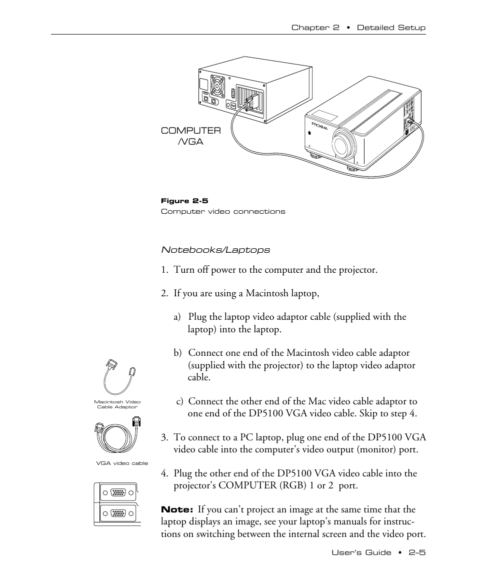 Proxima ASA DP5100 User Manual | Page 13 / 49