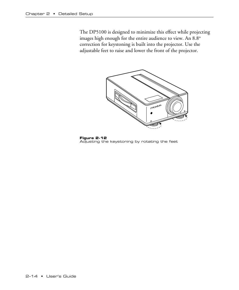 Proxima ASA DP5100 User Manual | Page 22 / 49