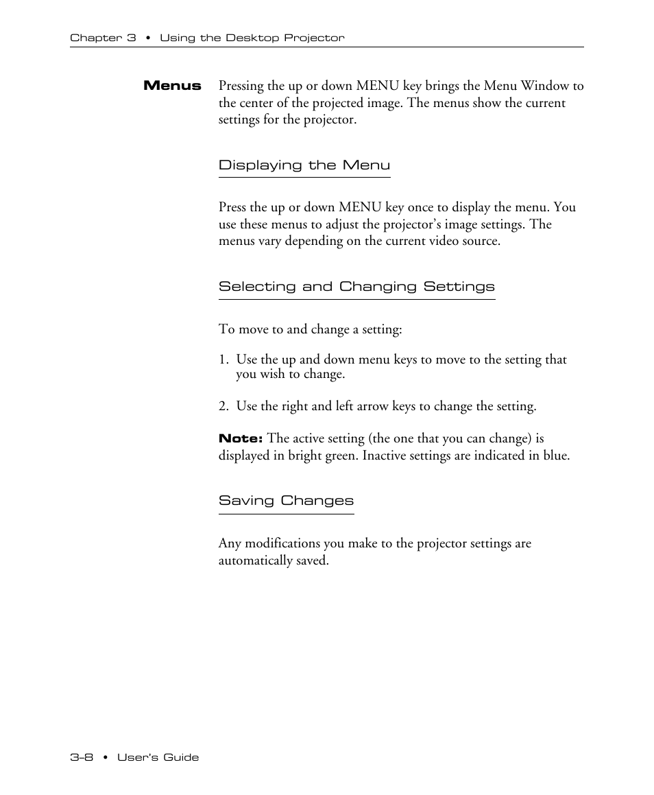 Proxima ASA DP5100 User Manual | Page 30 / 49