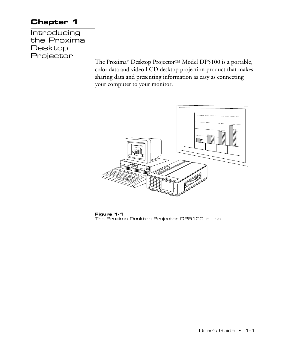 The proxima, Desktop projector | Proxima ASA DP5100 User Manual | Page 5 / 49