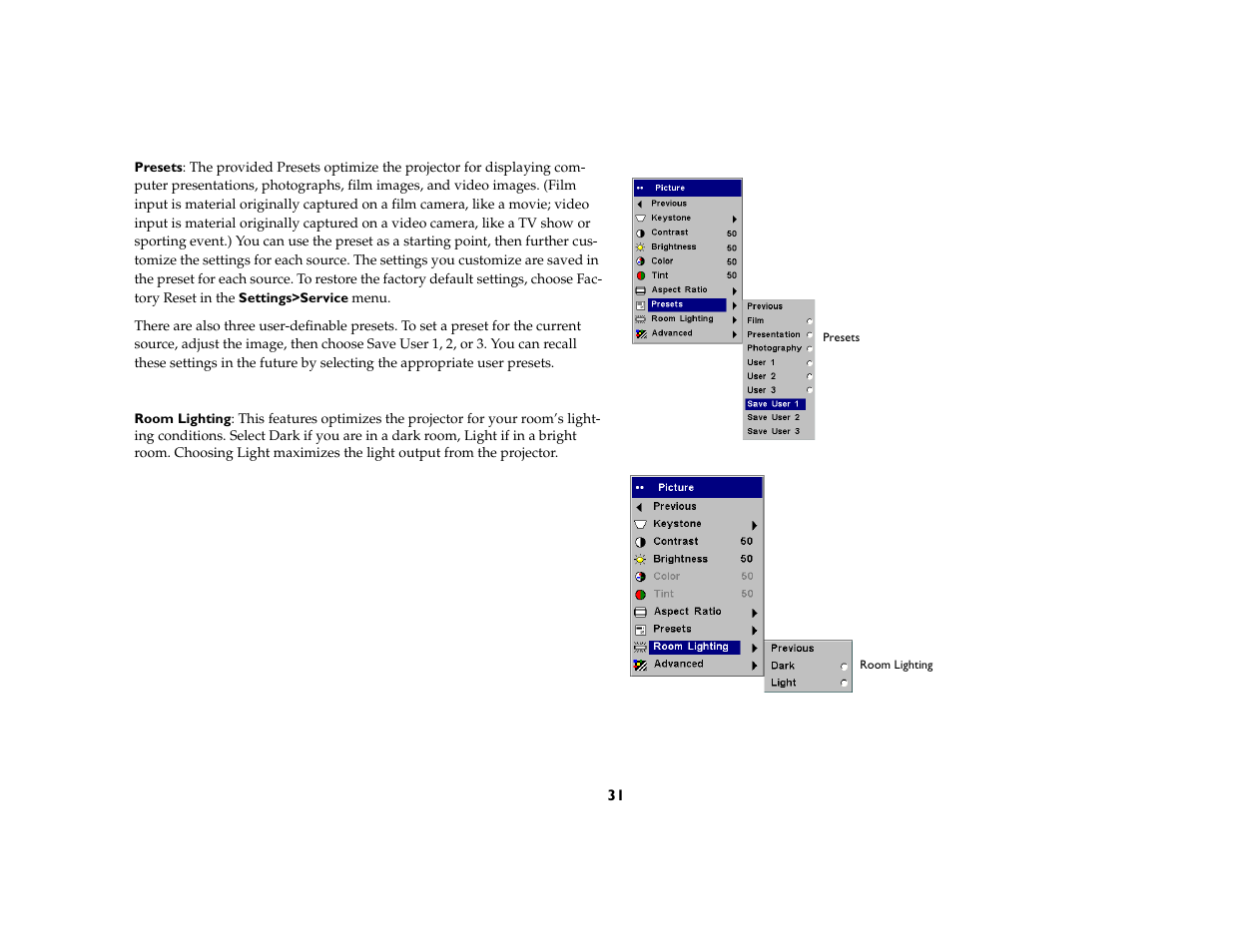 Proxima ASA DP8200x User Manual | Page 33 / 52