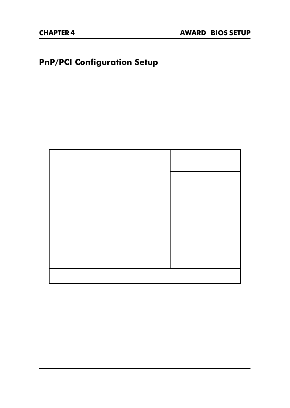 Pnp/pci configuration setup, Chapter 4 award, Bios setup 4-25 | Premio Computer Premio Apollo/Shadowhawk Computer User Manual | Page 112 / 122