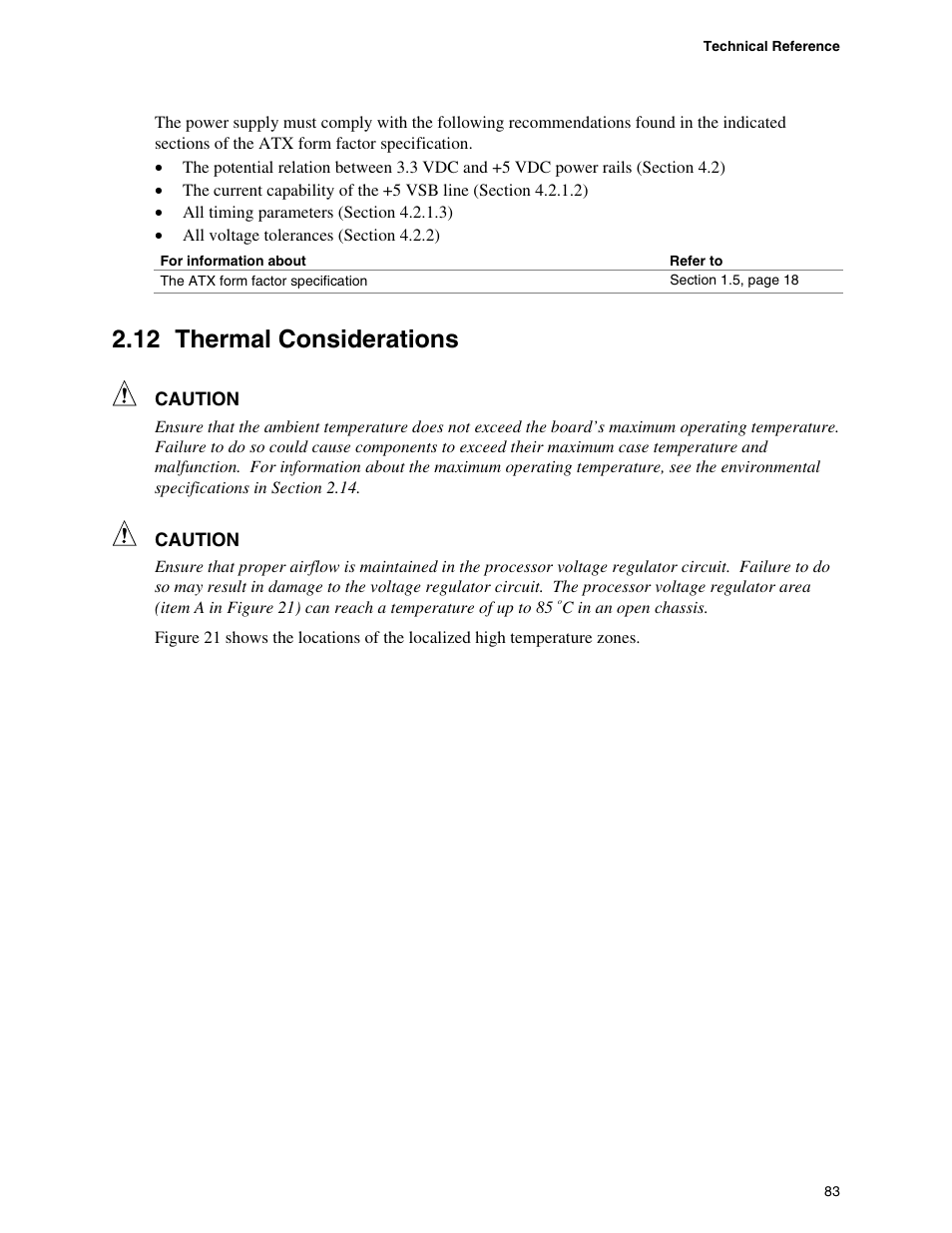 12 thermal considerations | Premio Computer Apollo/Shadowhawk User Manual | Page 106 / 153