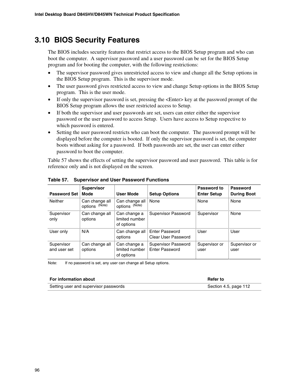 10 bios security features | Premio Computer Apollo/Shadowhawk User Manual | Page 119 / 153