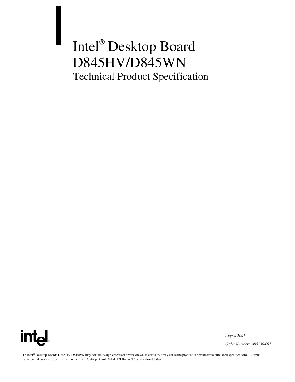 Intel, Technical product specification | Premio Computer Apollo/Shadowhawk User Manual | Page 24 / 153