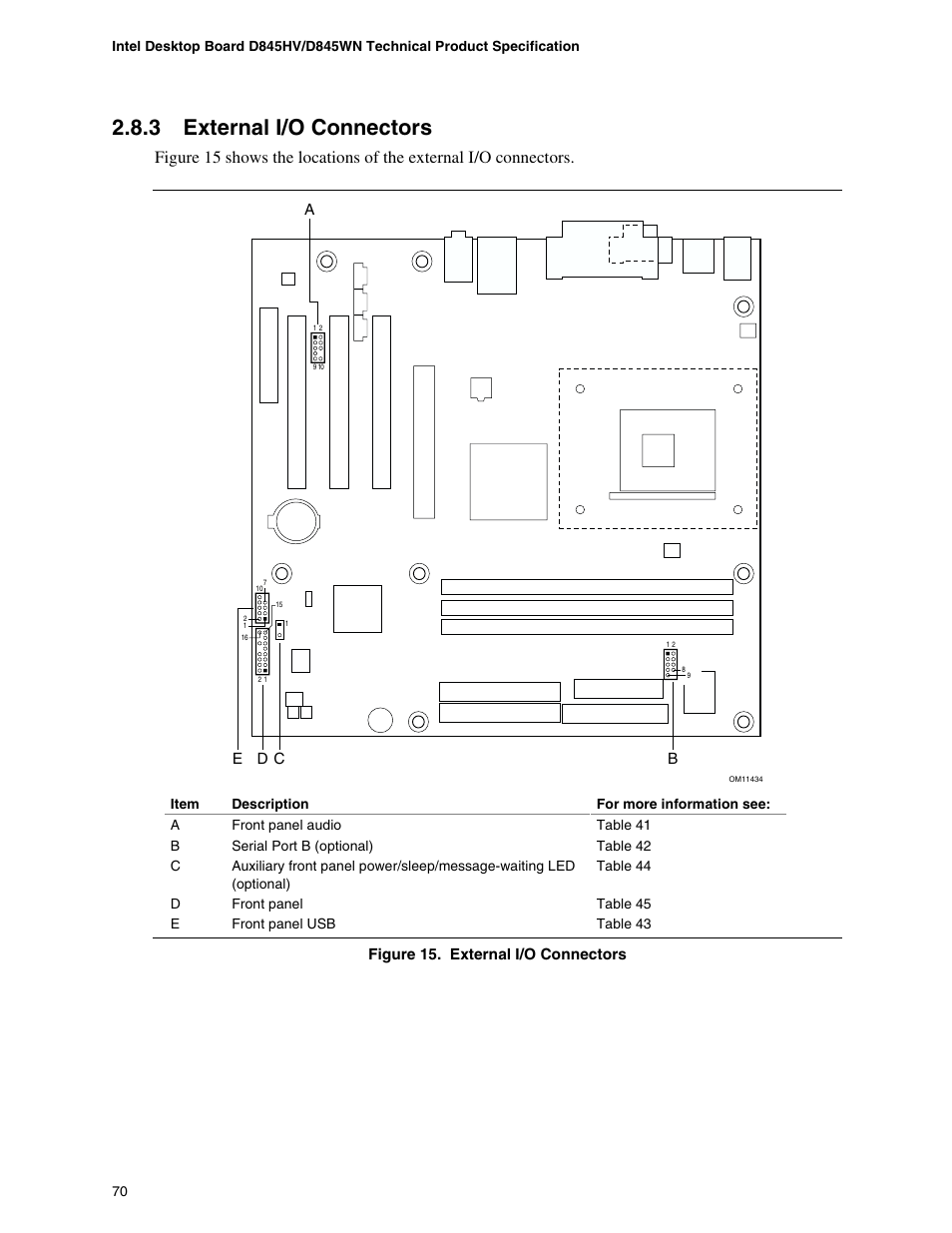 3 external i/o connectors | Premio Computer Apollo/Shadowhawk User Manual | Page 93 / 153