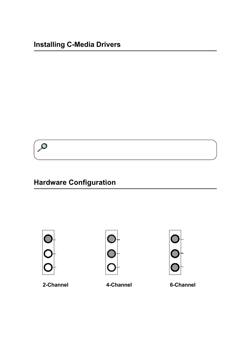 Installing c-media drivers, Hardware configuration | Premio Computer Premio Computer User Manual | Page 111 / 116