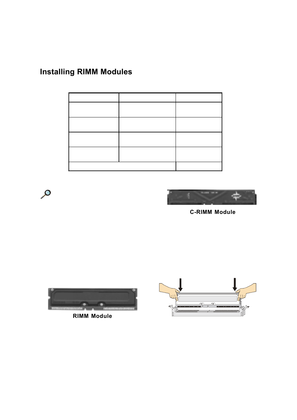 Installing rimm modules | Premio Computer Premio Computer User Manual | Page 52 / 116
