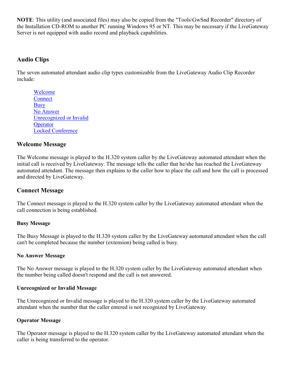 PictureTel LIVE GATEWAY 3.1 User Manual | Page 52 / 109