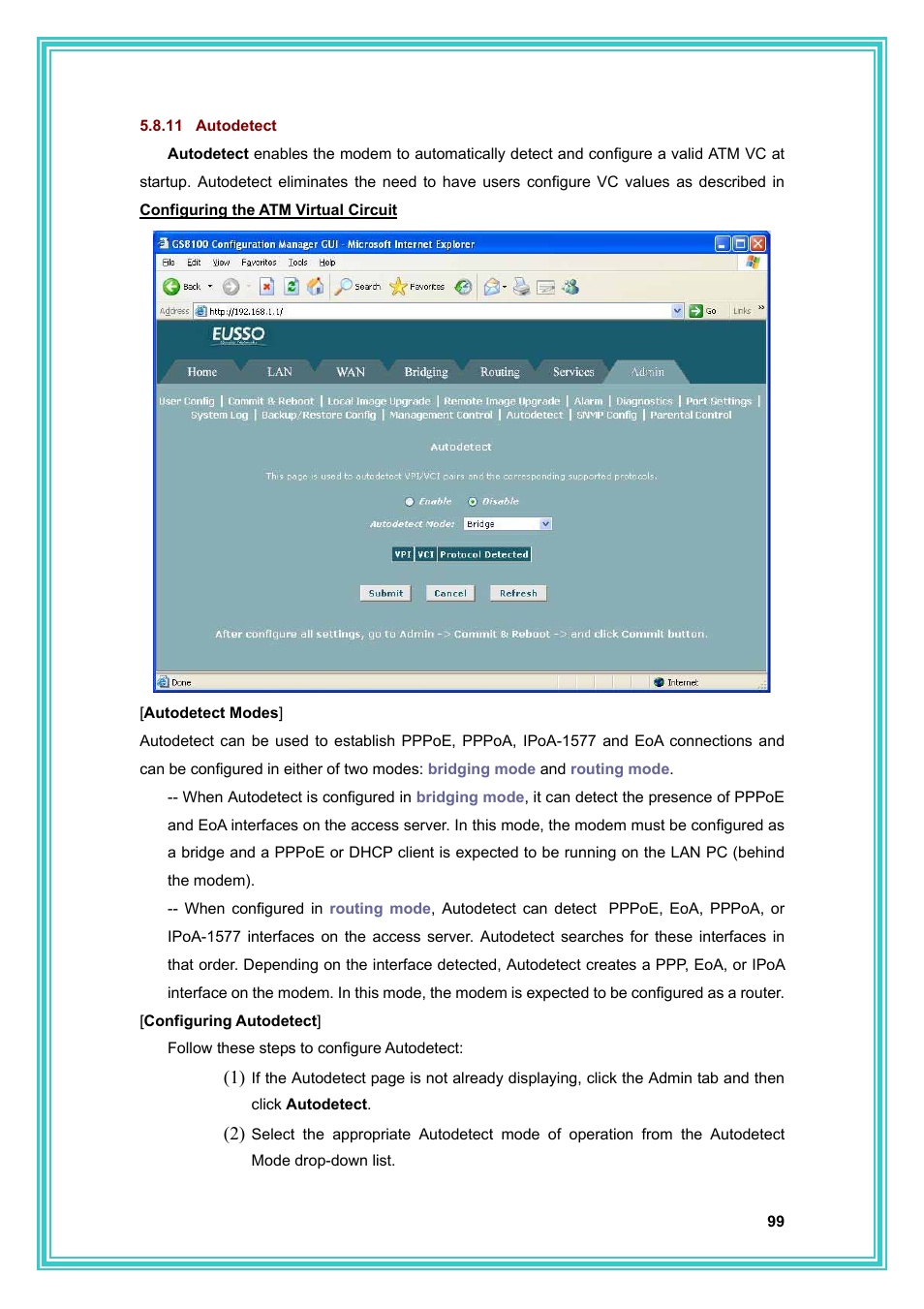 PC Concepts Full-Rated Router ADSL2+ User Manual | Page 100 / 104