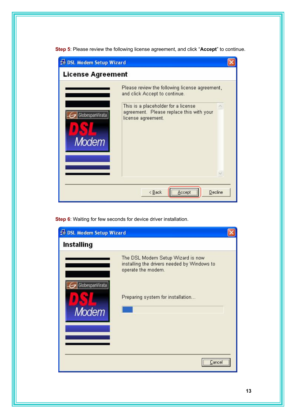 PC Concepts Full-Rated Router ADSL2+ User Manual | Page 14 / 104