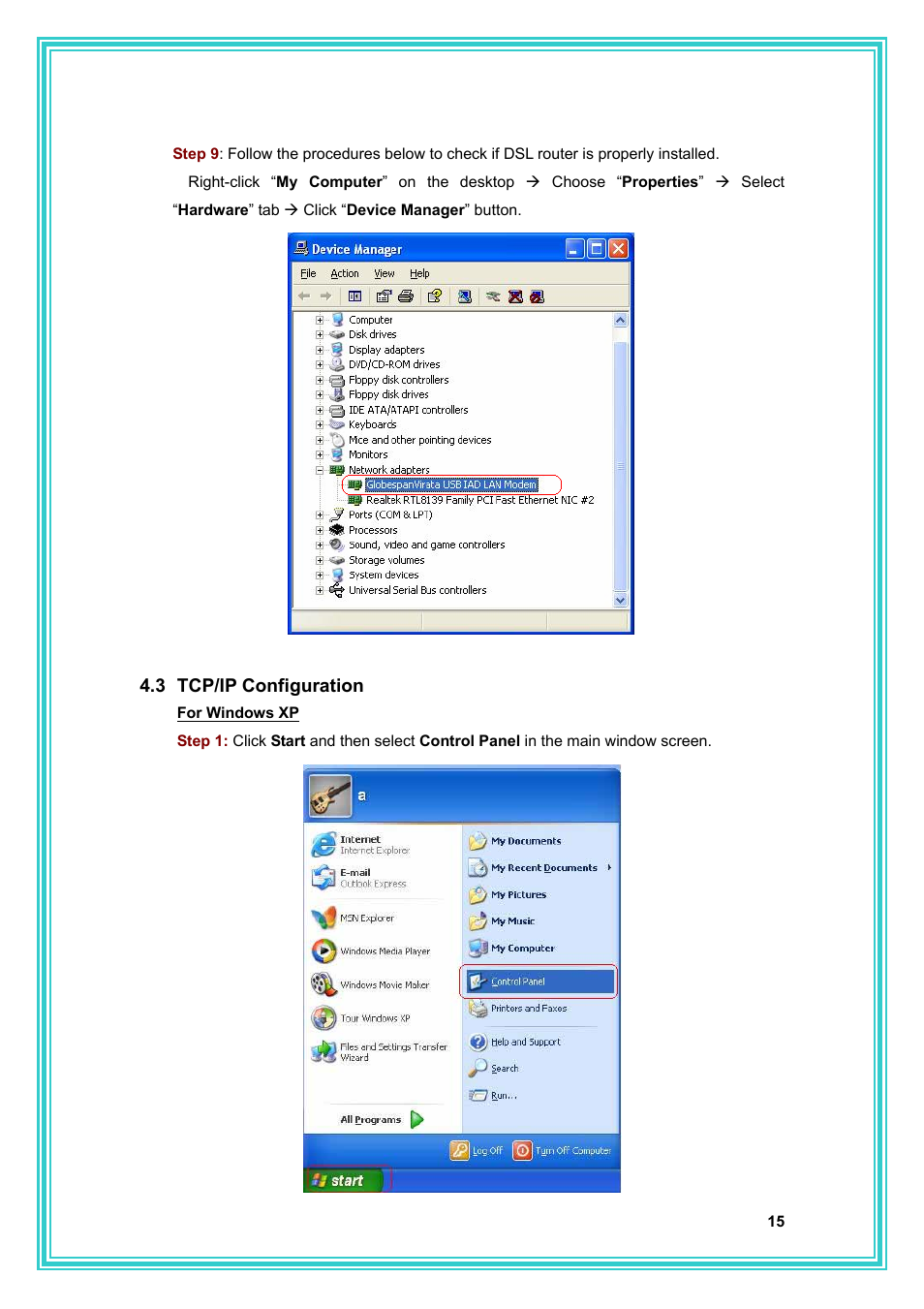 PC Concepts Full-Rated Router ADSL2+ User Manual | Page 16 / 104