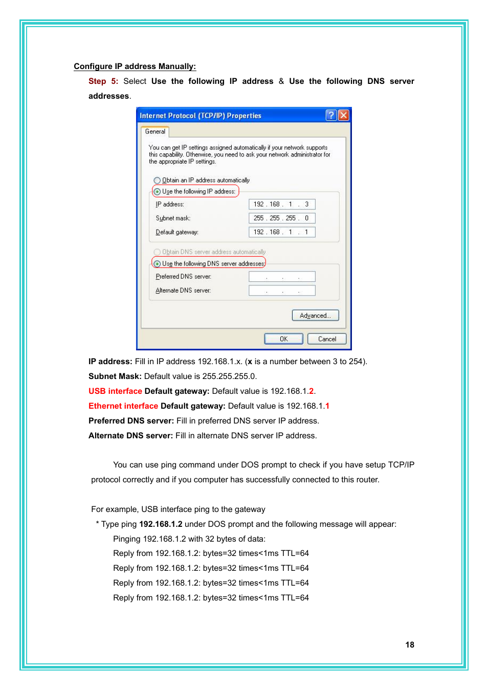 PC Concepts Full-Rated Router ADSL2+ User Manual | Page 19 / 104