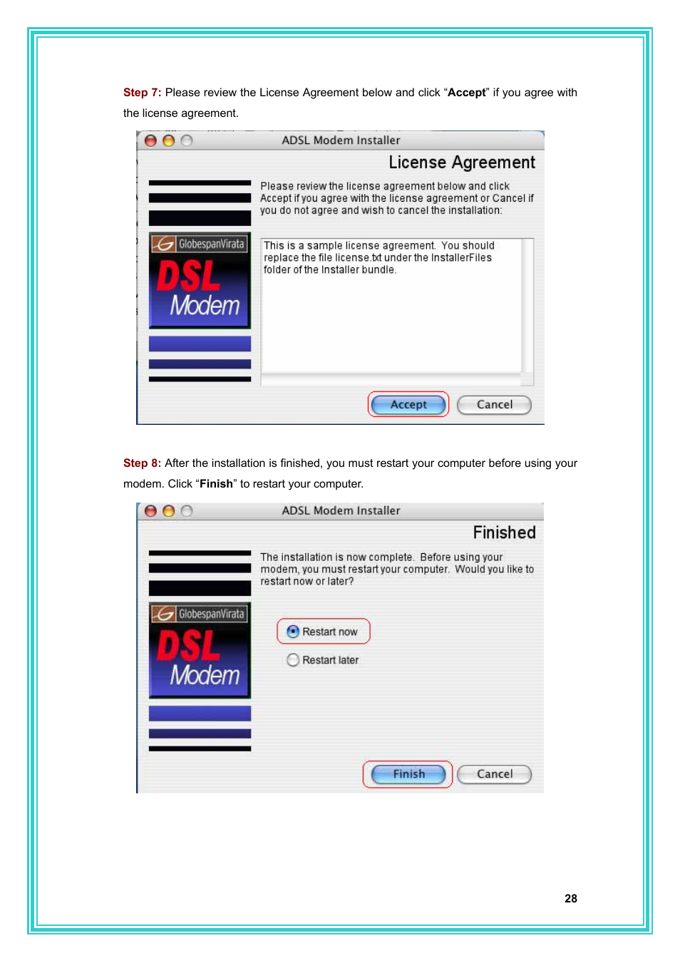 PC Concepts Full-Rated Router ADSL2+ User Manual | Page 29 / 104