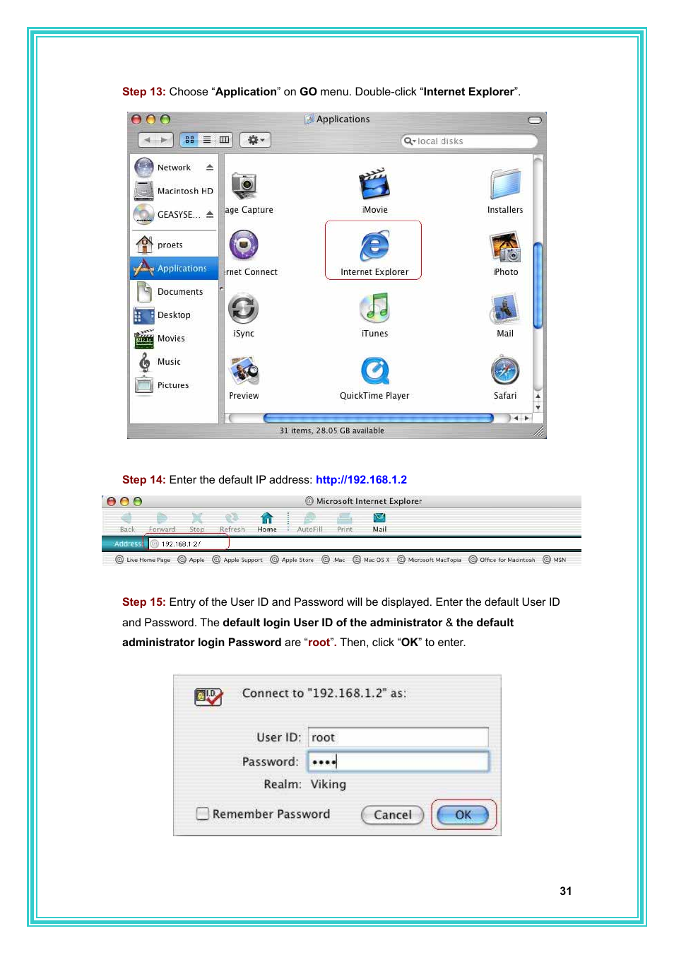 PC Concepts Full-Rated Router ADSL2+ User Manual | Page 32 / 104